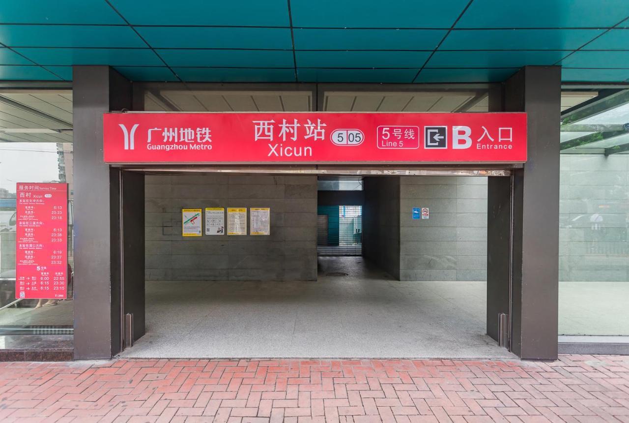 Super 8 Hotel Select Guangzhou Railway Station Xicun Subway Station Екстериор снимка